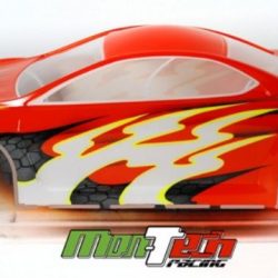 CARROZZERIA IS200 PRE TAGLIATA 190mm ASFALTO PER XRAY T4 - GPEDMT016-023