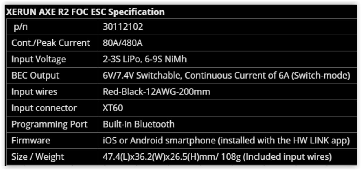 Combo Xerun AXE R2 3300kv AXE550L R2 per scaler - GPED38020314 - immagine 6