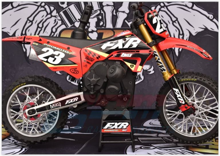 Promoto MX Losi mozzo ruota anteriore in alluminio - PROMMX006BK - immagine 4