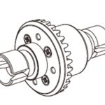 MJX Hyper GO 1/14 differentiale full metal - RBT-MX-16420Y