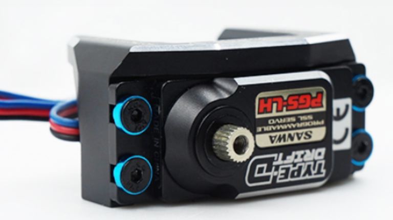 Boccole nere M3 in alluminio per fissaggio servi 4pz - GPEDYA-0577BK - immagine 3