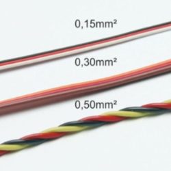 Cavo servi twistato a 3 fili 0,50mmq lungo 5mt - PCHC5740