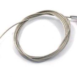 FILO ACCIAIO CON GANCI ROSSI - GPEDYA-0373