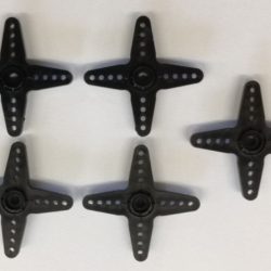 SQUADRETTE A CROCE 25T     5pz FUTABA - RAD740