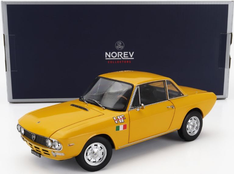 Lancia Fulvia 1600 HF Lusso 1/18 giallo camel 1971 ed. limitata a 1000pz - SOLNOR187981