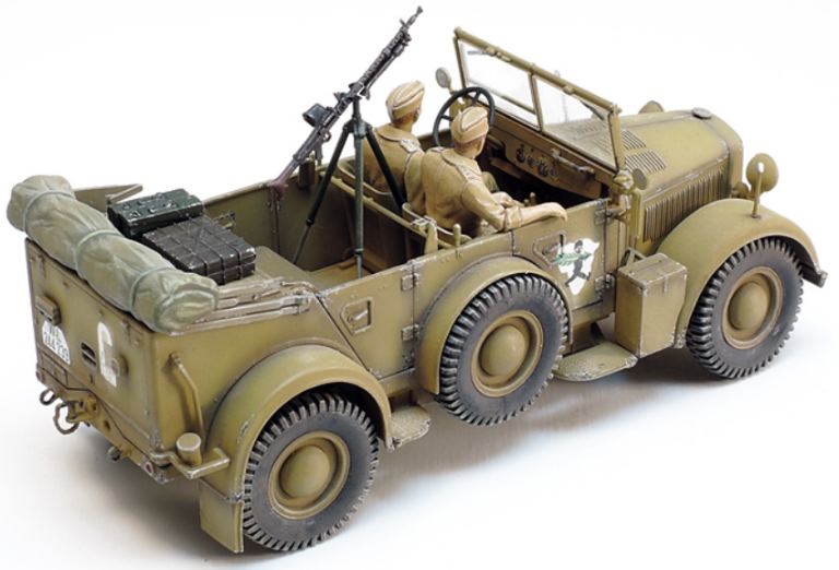 Carro Tedesco Horch Kfz.15 Nord Africa 1/35 - TAM37015 - immagine 3