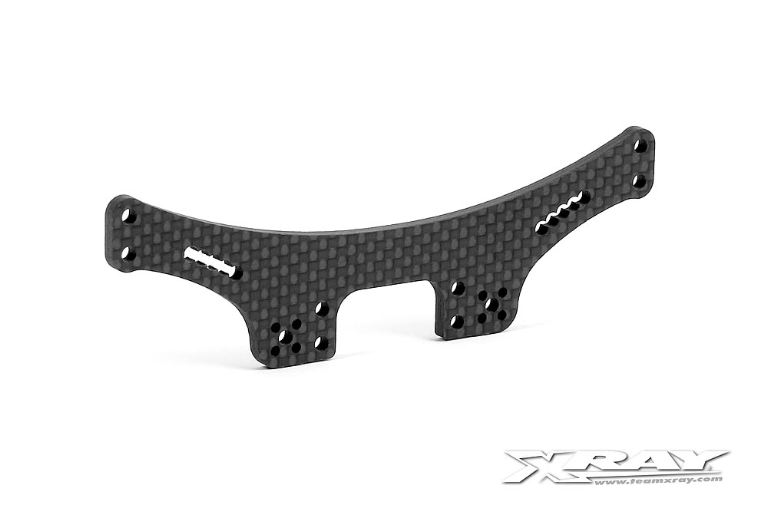 SUPPORTO AMMORTIZZATORI T3 IN CARBONIO DA 3mm - HUD303089