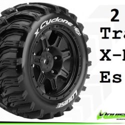 Gomme X-Cyclone per Traxxas X-Maxx 2pz Esagono 24mm 4.3 - SULR-T3298B