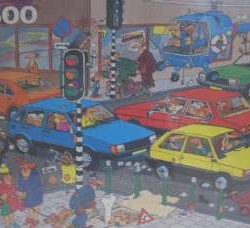 TRAFFICO STRADALE        500pz - JUM1509