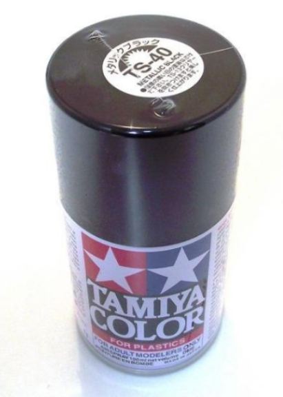 SPRAY PER PLASTICA NERO METAL 100ml - TAMTS40