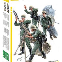 Mortaio Tedesco da 120mm 42 con soldati 1/35 - ITAZS3583