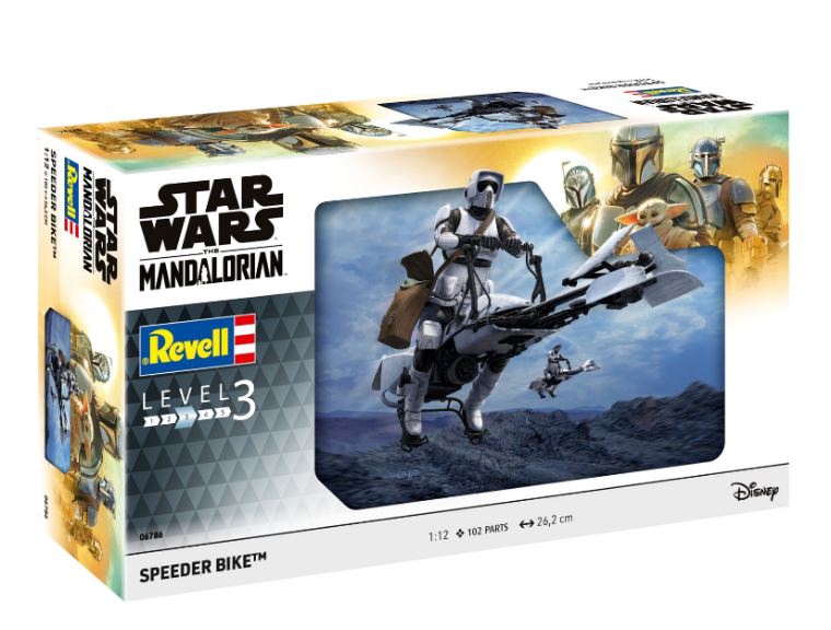Speeder Bike Star Wars The Mandalorian 1/12 - REV6786 - immagine 9