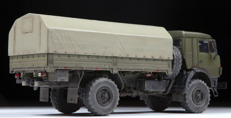 Russian 2 Axle Military Truck K-4326 1/35 - ITAZS3692 - immagine 5