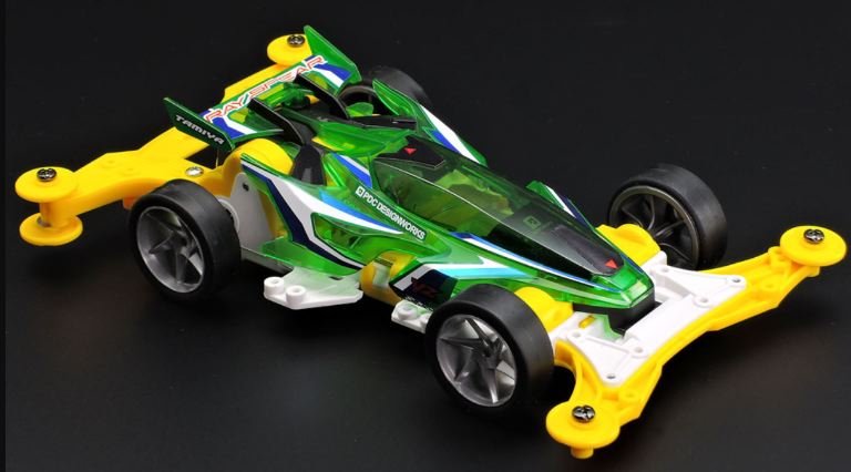 Ray Spear Yamazaki Racer telaio VZ Mini4wd Pro - TAM18099 - immagine 3