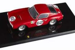 FERRARI 250GT BERLINETTA 1/43 ROSSA n62 PASSO CORTO - HOTP9960