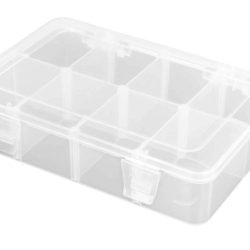 Scatolina porta minuteria ad 8 scomparti 187x126x43mm - RBT-R14035