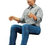 FIGURA AUTISTA PER CAMION RC SCALA 1/14 DA MONTARE - TAM56536