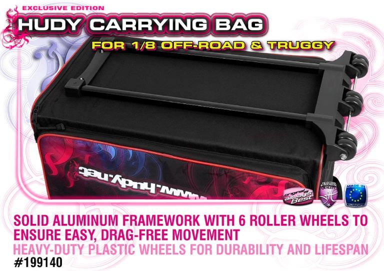 Borsone Hudy per buggy o truggy 1/8 trolley - HUD199140 - immagine 6