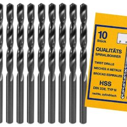 Punte da trapano HSS 1,5mm 10pz - DONHSS15