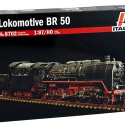 Locomotiva BR50 1/87 kit di montaggio statico in plastica - ITA8702