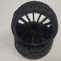 Gomme rally game anteriori 1/8 dure esagono 17 nere o gialle - SPR00015