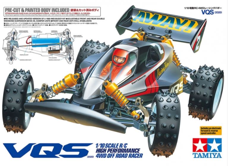 VQS 2020 Vanquish buggy 1/10 4wd in kit - TAM58686
