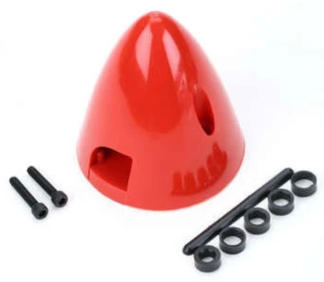 Dubro 268 ogiva bipala rossa 45 mm - PCH10023