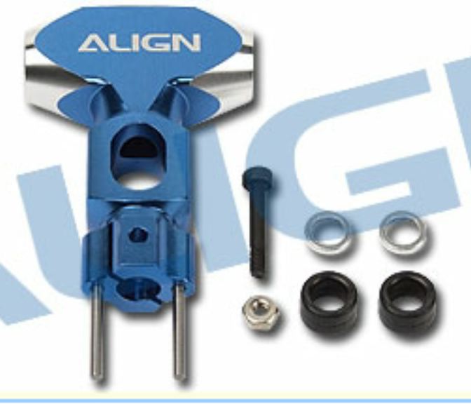 MOZZO DEL ROTORE 450 SPORT V2 IN ERGAL ANODIZZATO BLU - ROBH45138