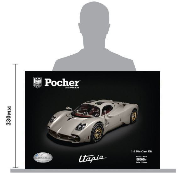 Pagani Utopia Coupé - Rinascimento Lucido - 1/8 Kit di montaggio - LIMHK120 - immagine 10