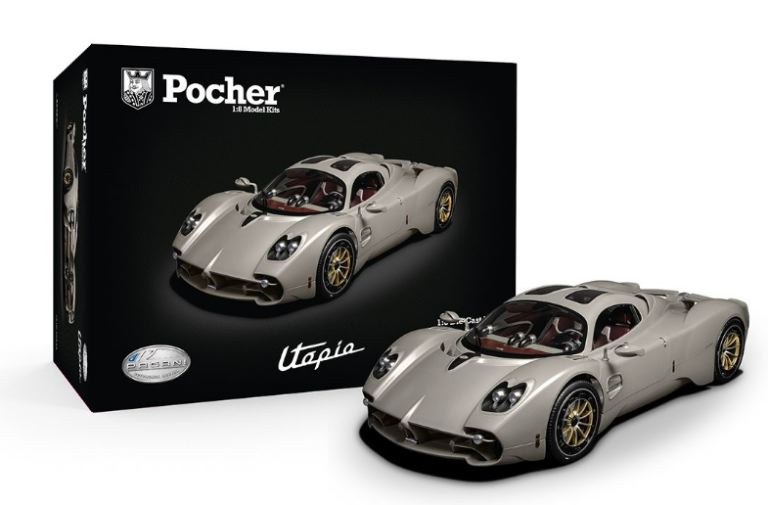 Pagani Utopia Coupé - Rinascimento Lucido - 1/8 Kit di montaggio - LIMHK120