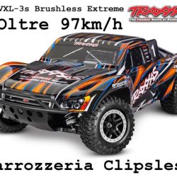 Traxxas Slash 4wd VXL-3s Brushless Extreme Carrozzeria Clipless - TXX68386-4ORG