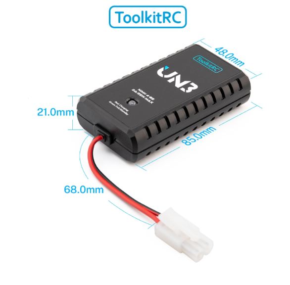 Caricabatterie UN3 da USB-C 9-18v per NiMH 4-8 Celle 2A - RBT-TK13500 - immagine 5