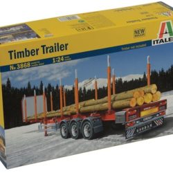 TIMBER TRAILER            1/24 RIMORCHIO PORTA PORTA LEGNAME - ITA3868