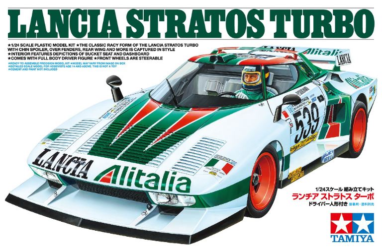 Lancia Stratos Turbo Alitalia 1/24 - TAM25210