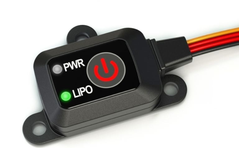 SkyRc INTERRUTTORE ELETTRONICO 10Ah CON INDICATORE DI VOLT - RBT-SK600054