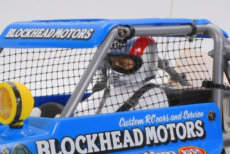 Wild One Or Blockhead Motors buggy 2wd 1/10 in kit vintage - TAM58695 - immagine 9