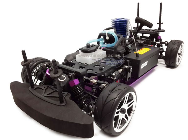 auto touring a scoppio 1/10 cambio a 2 marce motore a strappo 3cc - REVHI9102 - immagine 3