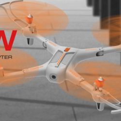 Drone Z4W bianco camera WiFi e sensore barometrico 10 minuti di volo - SYMZ4W