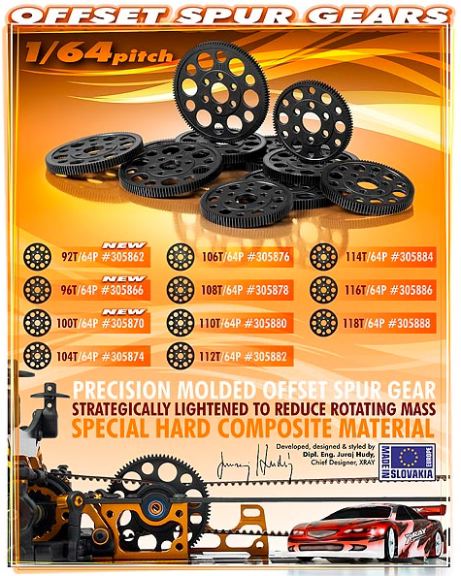 CORONA NERA MODULO 64 100T TOURING 1/10 - HUD305870 - immagine 2