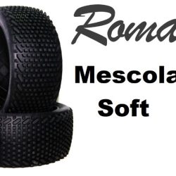 Solo gomma Roma soft 2pz 1/8 senza cerchi ne mousse - HTR-HRROMASO