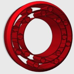 Inserti 3D no foam Revolver Filling per gomme 1.9 alte 100mm scaler - COBREV-19100