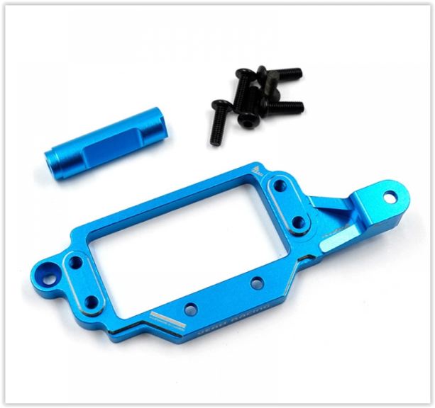 MB01 Tamiya Supporto servo blu in ergal anche per BT01 - GPEDTAMB-010B
