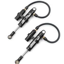 Ammortizzatori 90mm Desert Lizard Piggyback neri per scaler/crawler 1/10 - GPEDDDP-090BK