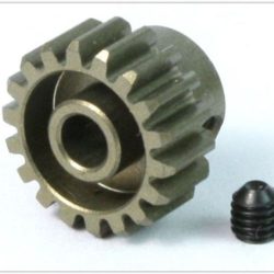 Pignone 22T foro 3,17mm modulo 06 1/10 indurito ideale per Mchassis - GPEDMG-06P22T