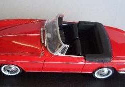 BMW 503 CABRIO RED        1/43 - DET253