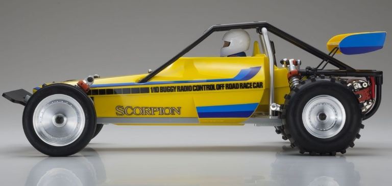 Kyosho Scorpion 2wd 1/10 in kit Legendary Series Vintage - KYO30613 - immagine 4