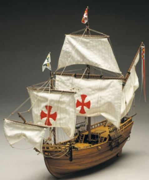 Pinta caravella 1/50 lungo 570mm vele non incluse - M755