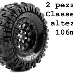 Gomme e cerchi CR-Rowdy 2pz Class 1 106mm 1/10 Scaler - SULR-T3347VB