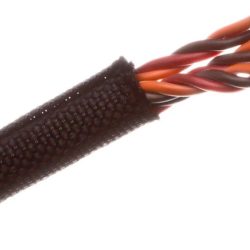 GUAINA COPRIFILI ELASTICA 8mm LUNGA 1mt TUBO IN TESSUTO EXRI - PCHX4410-08