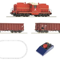 Confezione treno analogico HO completo con locomotore diesel RH2045 - ROCO51334
